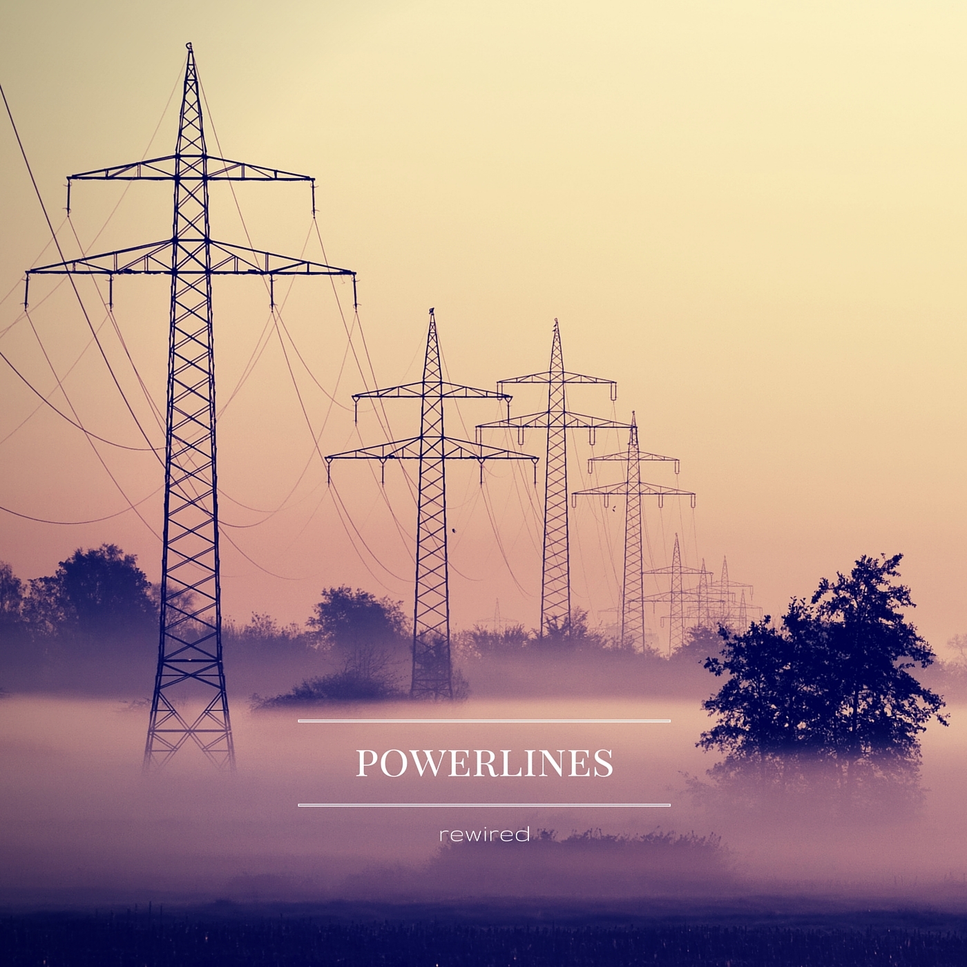rewired_powerlines_album_cover_A&R_Factory