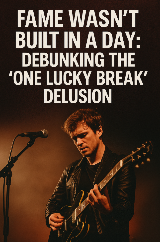 Fame Wasn’t Built in a Day: Debunking the “One Lucky Break” Myth in the Music Industry